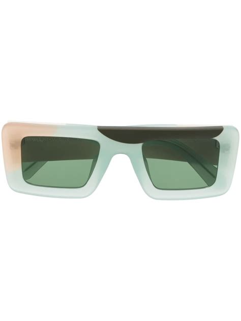 off-white sunglasses rectangle|Sunglasses Collection .